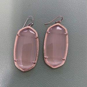 Rose Gold Kendra Scott Earrings